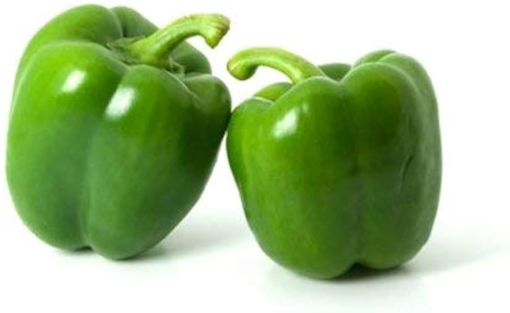 California Wonder green sweet pepper seeds for planting crisp bell peppers - Dharaseeds