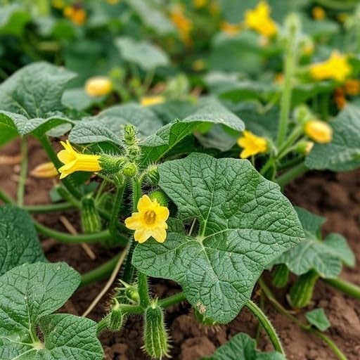 Cucumber Cucumis Sativus Gemini 7 Vegetable Seeds for Planting – Compact Variety for Kitchen Garden and Vertical Growing - Dharaseeds