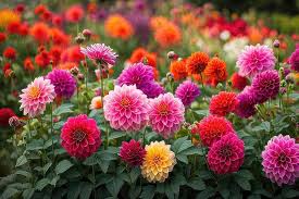 Dahlia Seeds - Border Mix