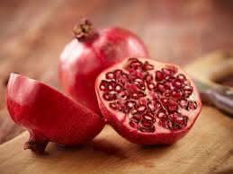 Maroon pomegranate fruit seeds for gardening