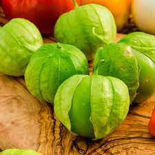 Cream tomatillo fruit seeds