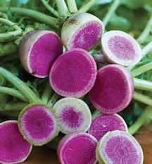 Watermelon Radish Seeds for Planting - Unique Vegetable 100 pcs