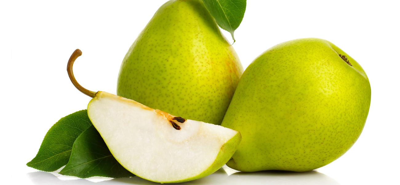 Green Anjou Pear (Pyrus communis)