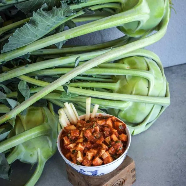 KOHLRABI SEEDS, DELICACY WHITE