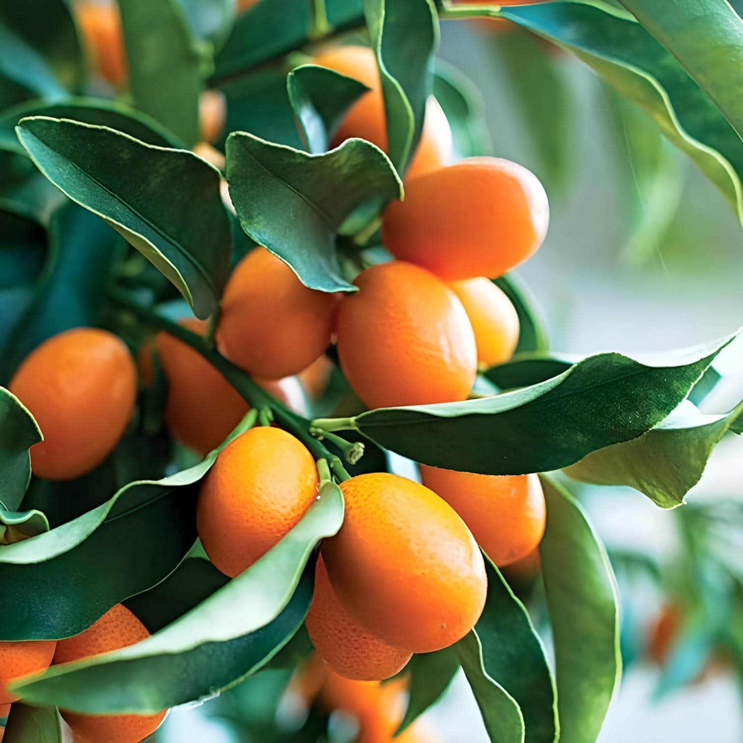 Kumquat garden seeds for growing evergreen plants