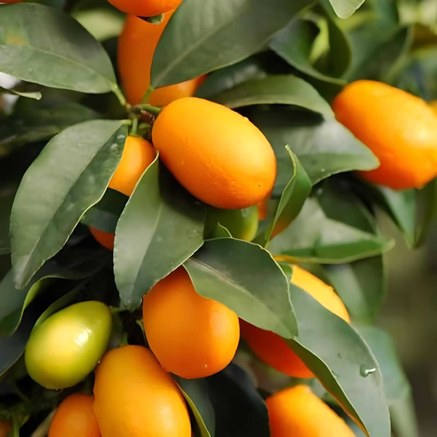 Non GMO Kumquat Orange seeds for home garden planting