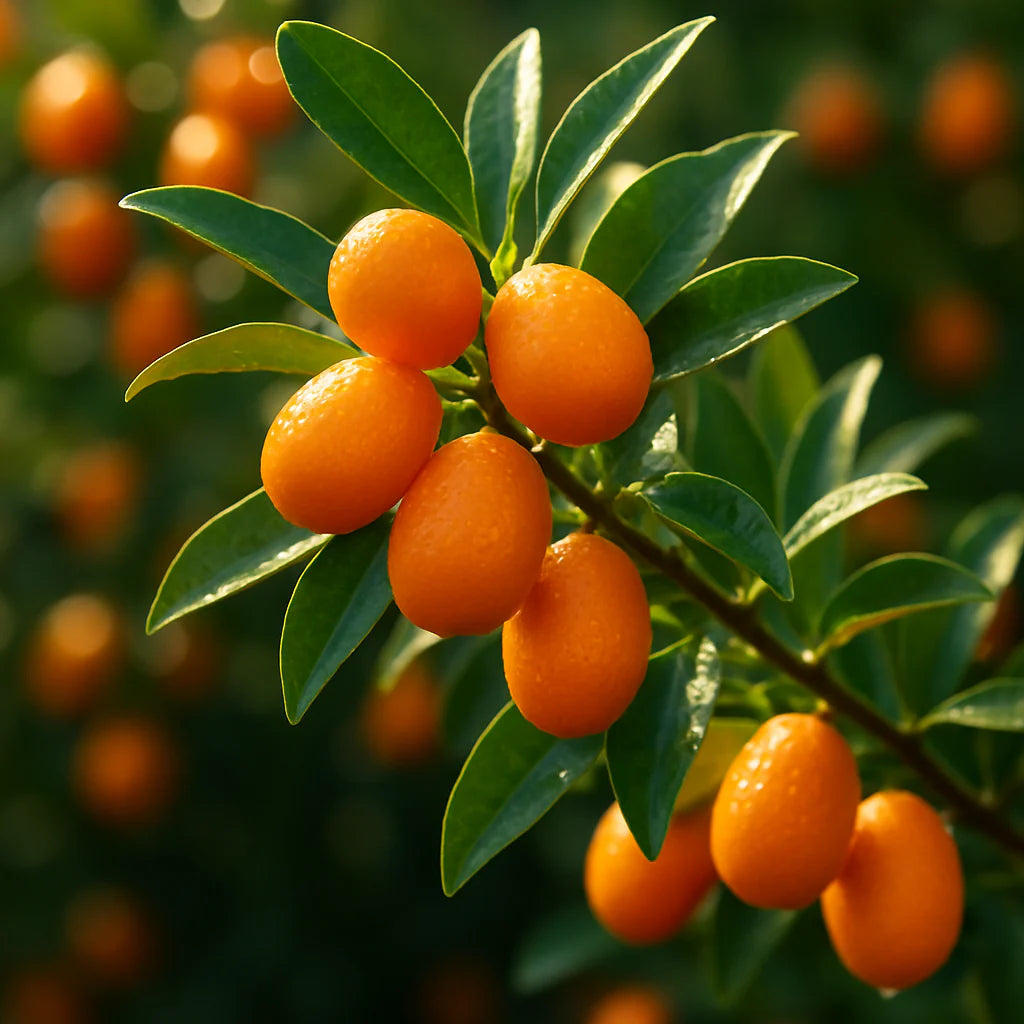 Kumquat seeds Citrus Japonica for container gardening and balcony growing