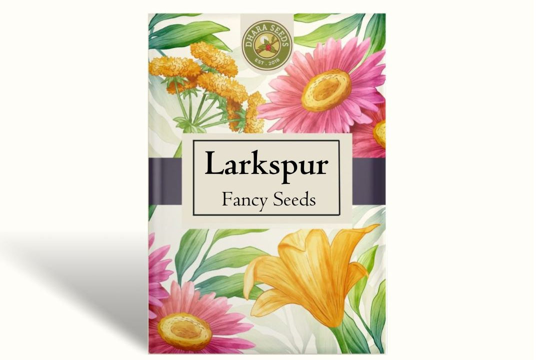 Larkspur Seeds - Fancy Smokey Eyes