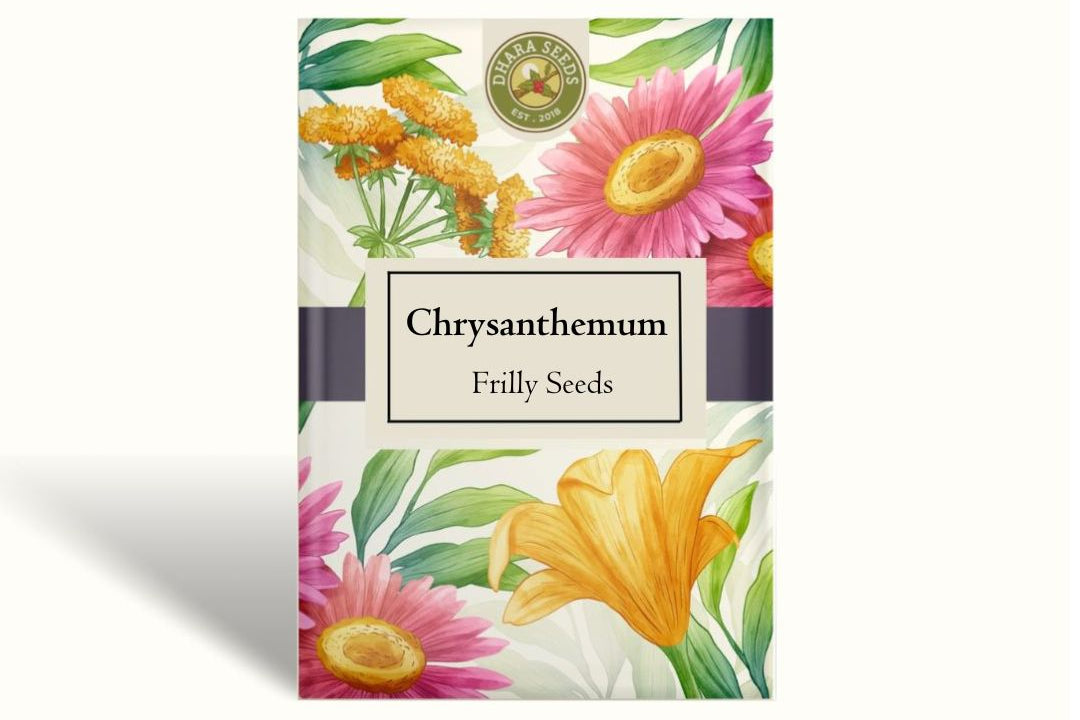 Frilly Edible Chrysanthemum Seeds