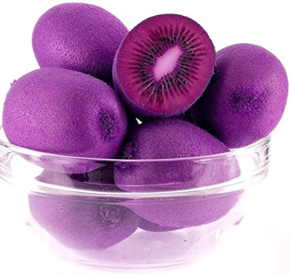 Non-GMO Purple Heart Kiwi plant seeds for outdoor planting