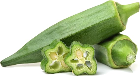 Okra Abelmoschus Esculentus Vegetable Seeds for Planting – Heirloom Variety for Warm - Season Gardens and Fresh Harvest - Dharaseeds