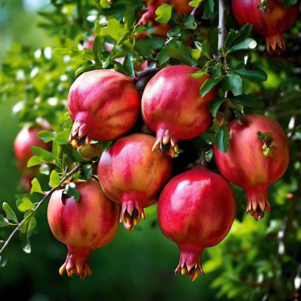 Punica granatum fruit tree seeds for garden use