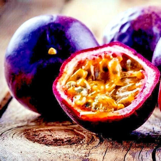 Purple Passion Flower vine seeds for planting Passiflora edulis