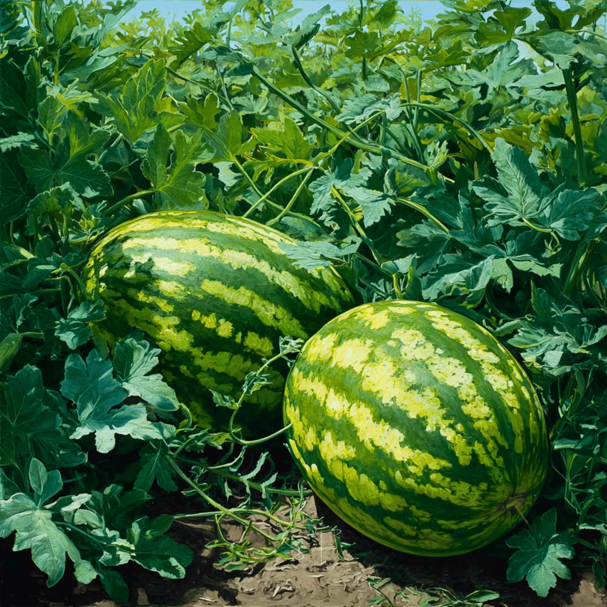 Purple Watermelon Seeds for Home Garden Growing