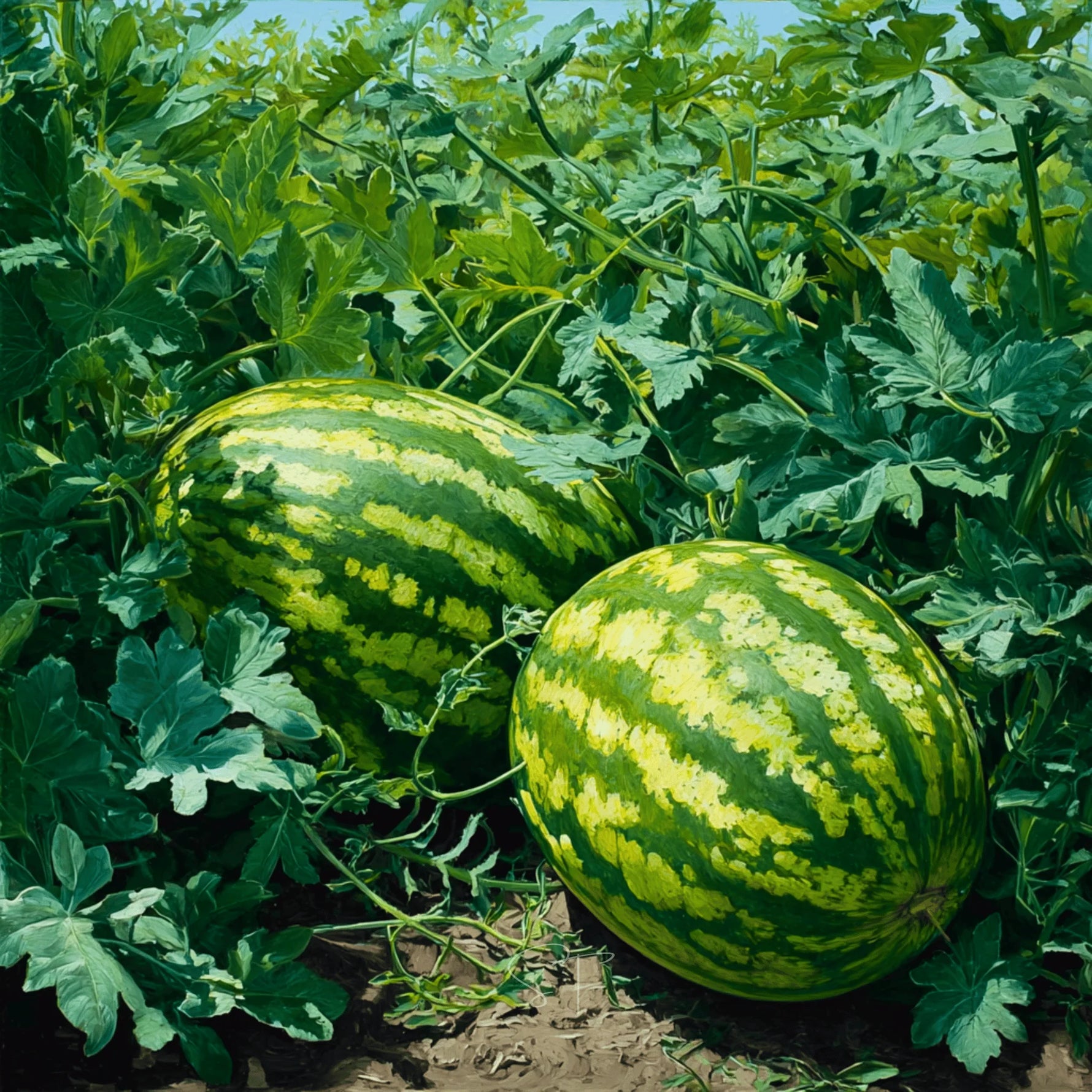 Purple Watermelon Seeds for Home Garden Growing