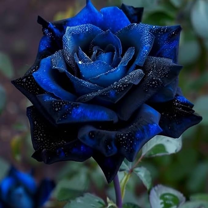 Rare Blue Rose Tree Seeds – Balcony Potted Plant - Dharaseeds
