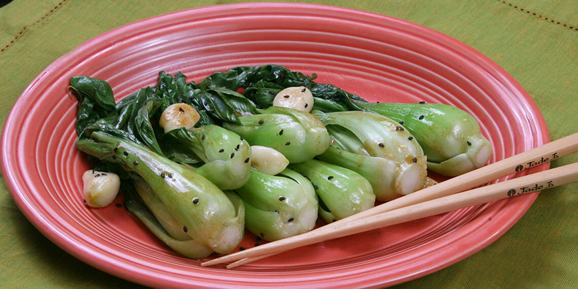 Shanghai Bok Choy Seeds Green Stem Pak Choi Cabbage BIG – Heirloom, Non-GMO, High Germination Organic Garden Seeds