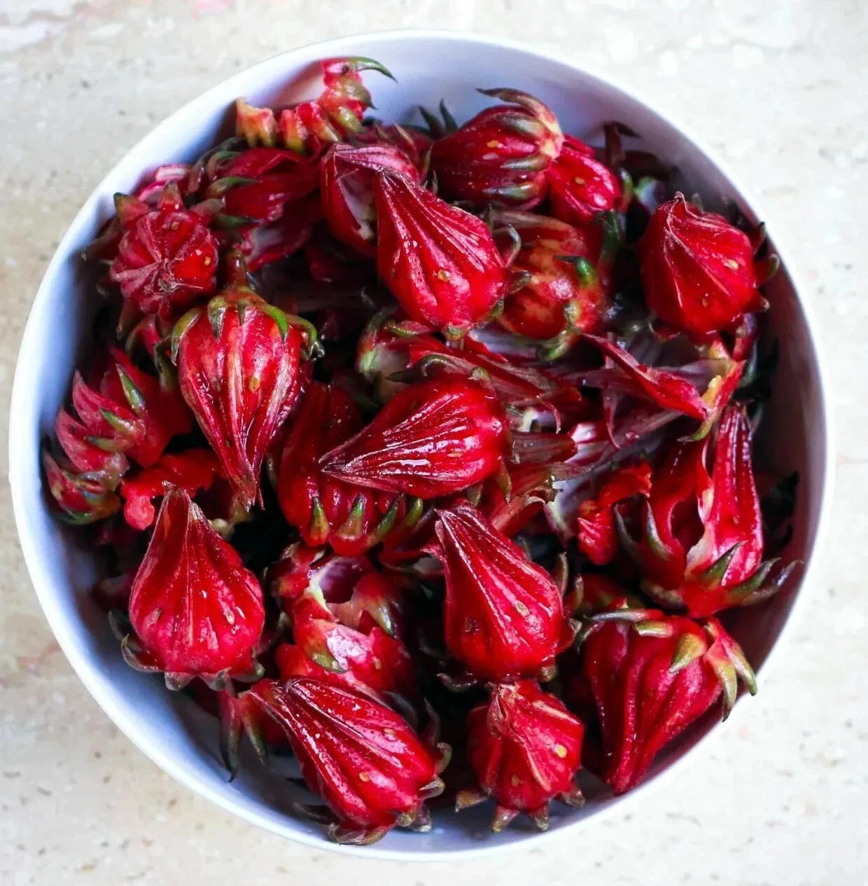 Roselle Seeds Hibiscus sab Jamaican Sorrel Florida Cranberry RARE LUOSHEN FLOWER – Heirloom, Non-GMO, High Germination Organic Garden Seeds