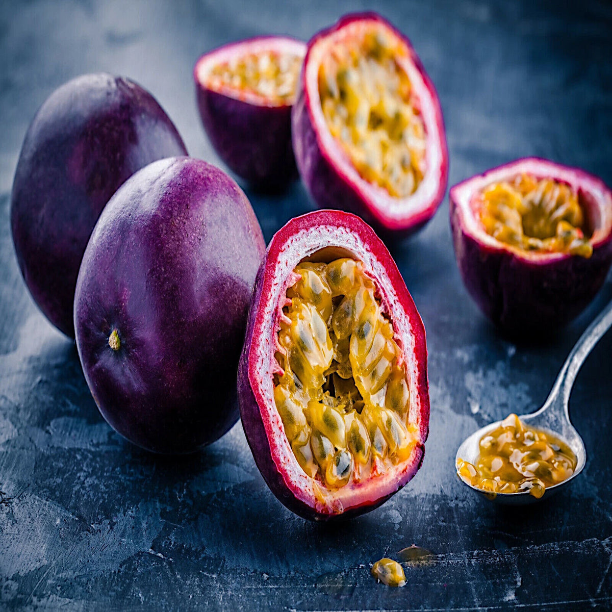 PURPLE PASSION FRUIT FLOWER SEEDS Granadilla Passiflora edulis Garden Vine Plant heirloom non-GMO seeds
