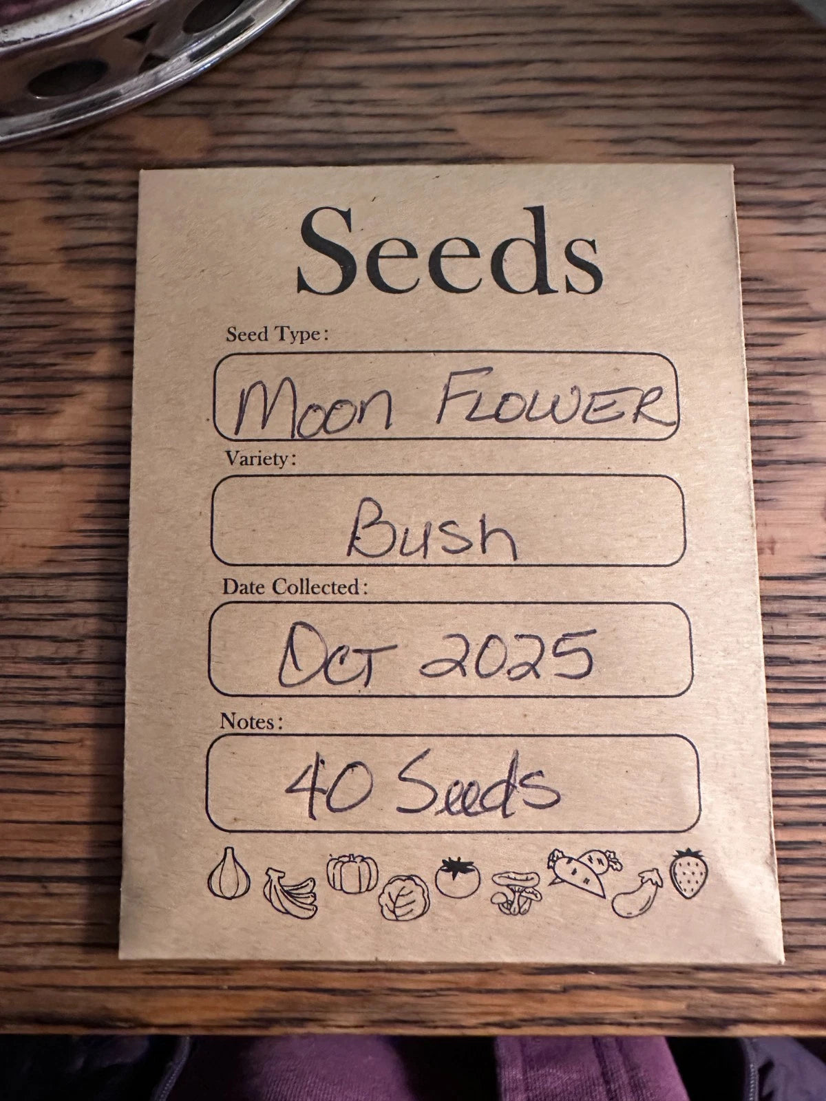 Moonflower - White Datura Seeds Harvested October – Heirloom, Non-GMO, High Germination Organic Garden Seeds