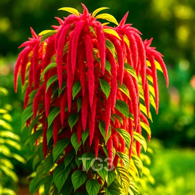 AMARANTH LOVE-LIES-BLEEDING SEEDS DRAPING TASSEL FLOWERS FREE SHIP – Heirloom, Non-GMO seeds for planting in home garden – heirloom, non-GMO variety