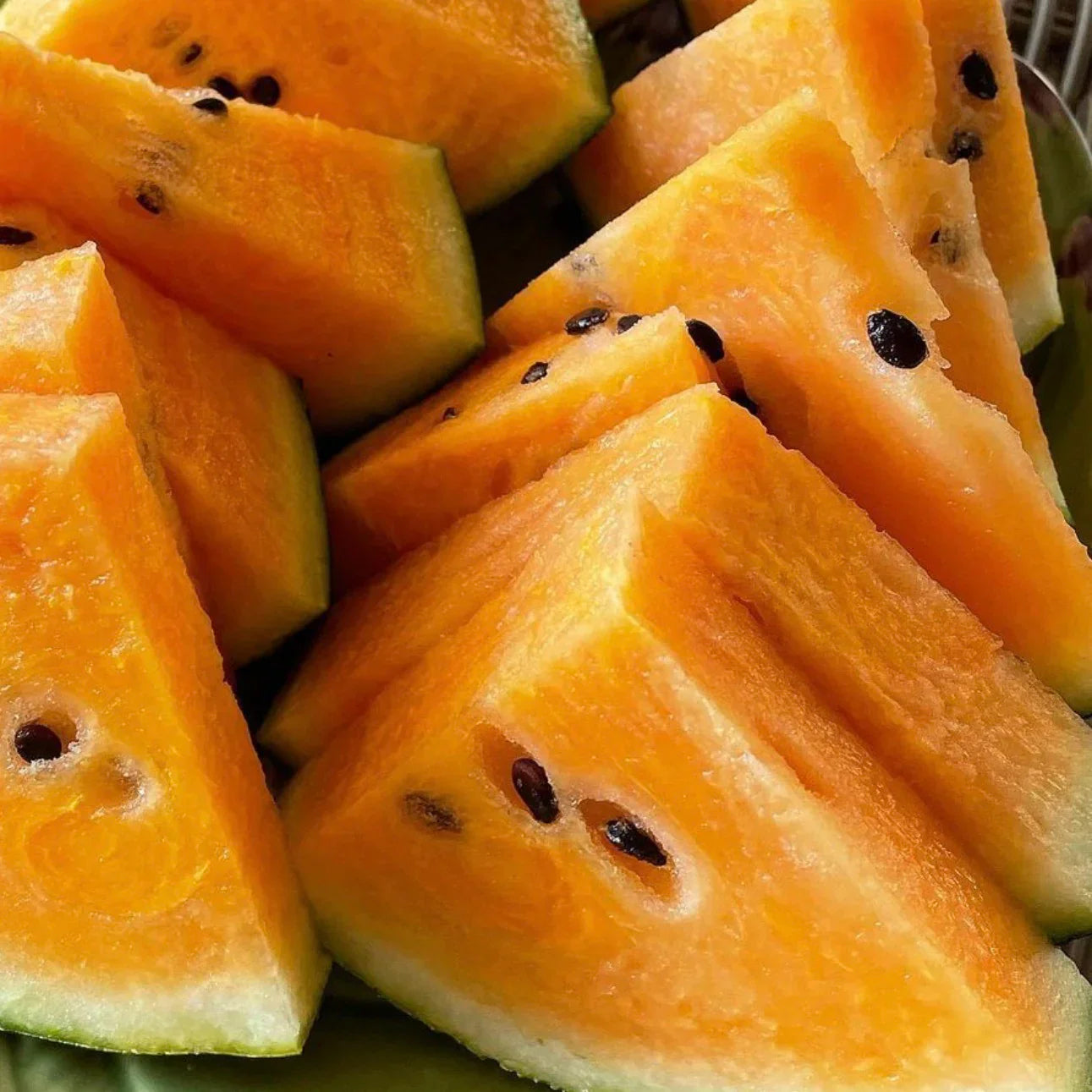 Tendersweet Orange watermelon seeds for planting in home gardens