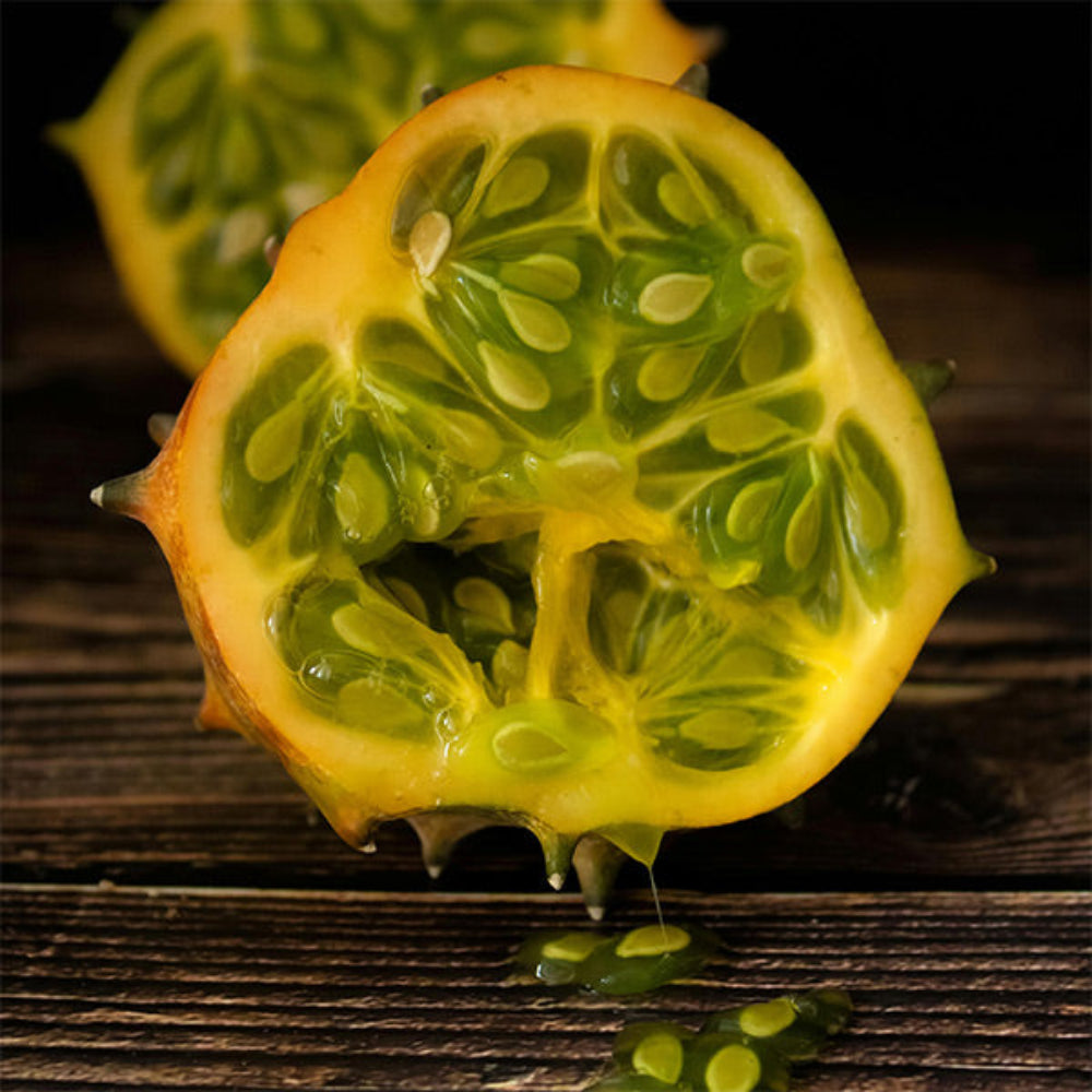 Kiwano Cucumis Fruit Seeds for Planting - Growing Exotic and Unique Fruits, Heirloom Seeds