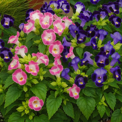 Torenia Duches Imported heirloom non-gmo organic garden seeds