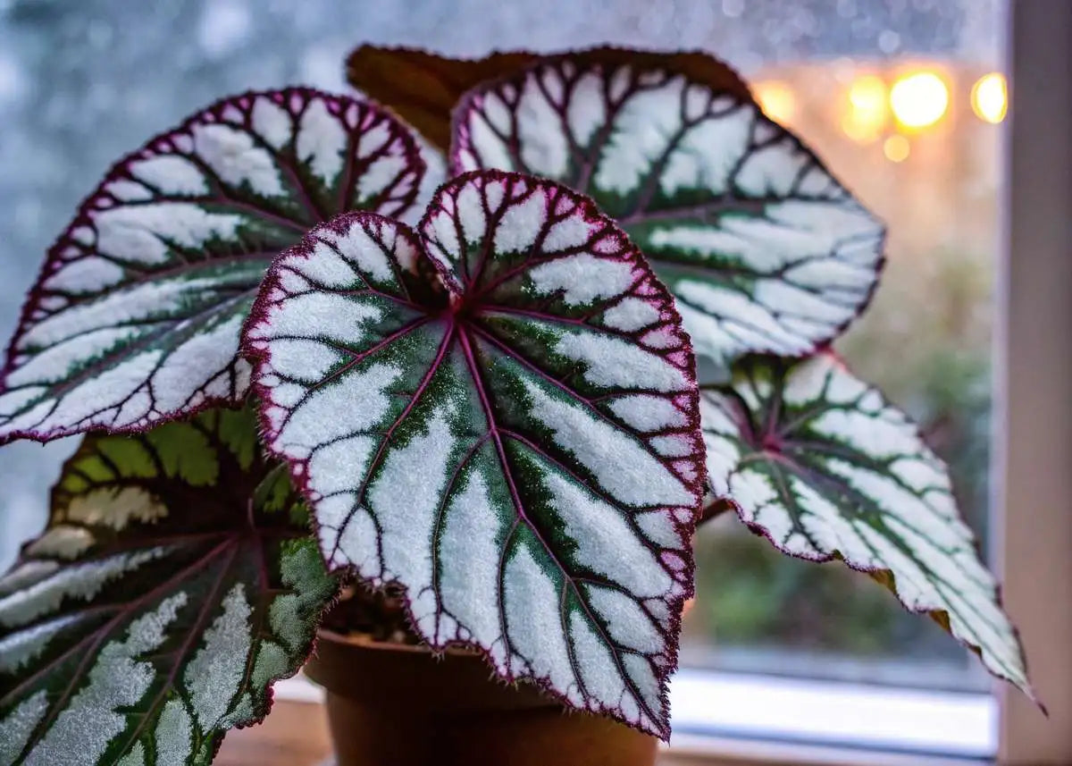Begonia Begonia Rex Semi-Rare Color Bonsai Flower Seeds for Planting